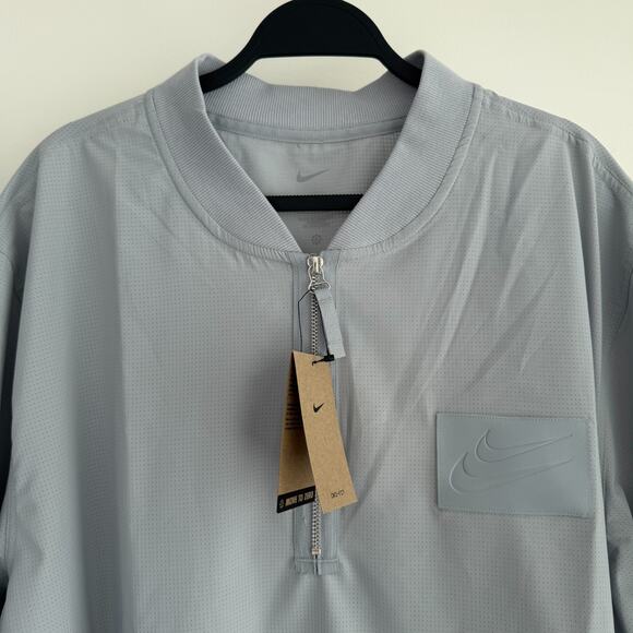 Nike Shirt Mens Mens XXL Gray Dri Fit Basketball Kevin Durant Athletic 1/4 Zip - Picture 2 of 11